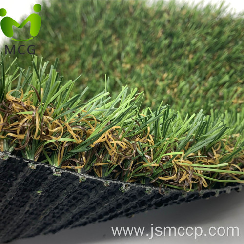 Fire Resistant Garden Artificial Grass 30mm High Density